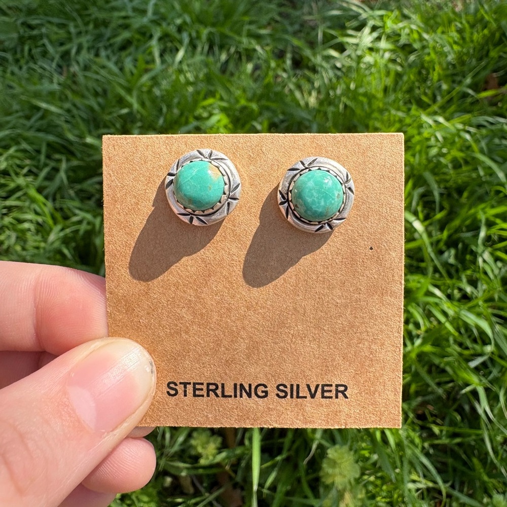 Sterling Silver Turquoise Earrings